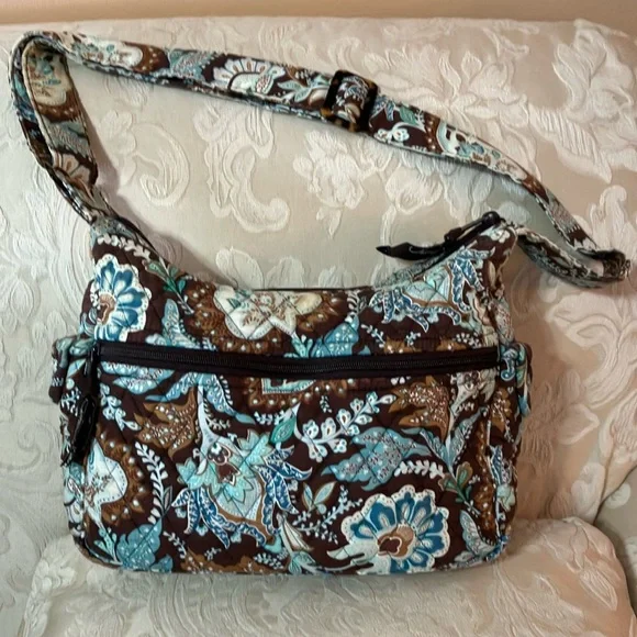 Vera Bradley fabric paisley floral purse - Picture 1 of 15